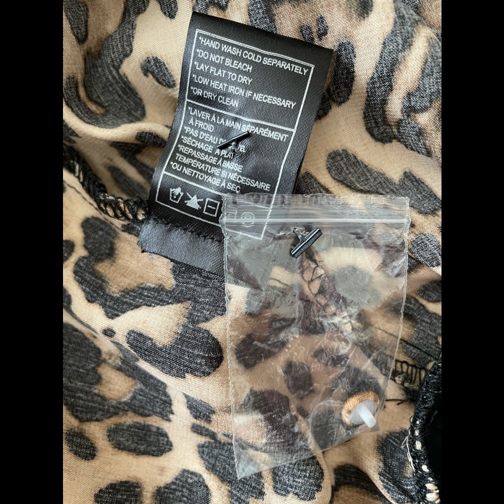 NWOT BB Dakota “Ride Or Tie” Leopard Bodysuit - Picture 8 of 8